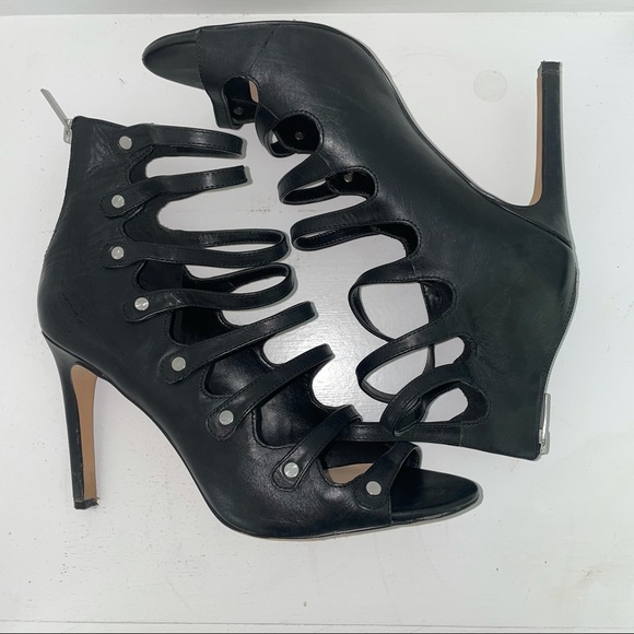 Vince Camuto Leather Strappy Heels - Picture 8 of 8